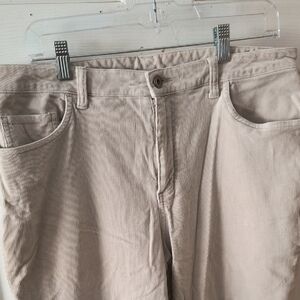 Sonoma Light Tan Corduroy Pants